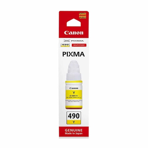 كانون GI-490 زجاجة حبر -70 مل - أصفر