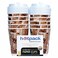 HOTPACK DW PAPER CUP W LID 20PC 16O