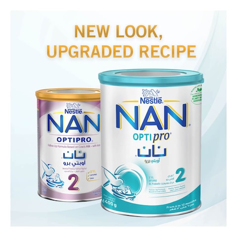 Nestle NAN Optipro 2 Follow Up Formula From 6 To 12 Months 400g