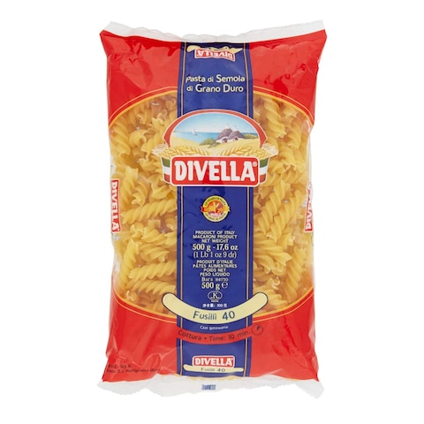 Divella Pasta Fusilli No 40 500GR