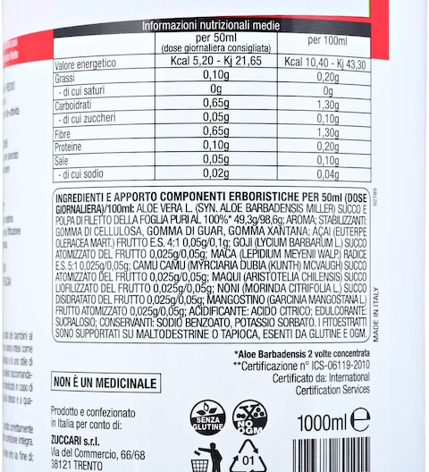 Aloevera Pulp Enhanced Juice, 1000 ml