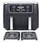 Ninja Foodi Max XXXL Dual Zone Air Fryer AF400ME Black 9.5L