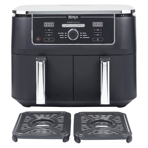 Ninja Foodi Max XXXL Dual Zone Air Fryer AF400ME Black 9.5L