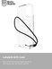 BodyGuardz Carve designed for iPhone 15 Pro compatible with MagSafe case cover with Lanyard - Clear