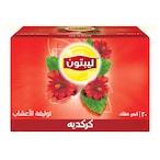 Buy Lipton Hibiscus Flavour Herbal Tea - 20 Tea Bags in Egypt