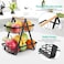 Lavish 2-Tier Tabletop Basket Fruits Basket Storage Basket Metal Basket Black