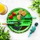 Eazy Kids Eating Plate w/ Spoon, Fork &amp; Pusher - Dinosaur