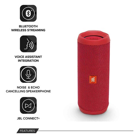 SPEAKER FLIP 4 B/T RD JBL