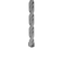 Geepas Masonry Bit - Impact Multi-Construction Drill Bit | Sharp &amp; Tough Material | Ideal To Drill In Metal, Wall, Wood, And More (D12Xl150Xwl90 Round Shank)
