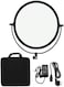 Coopic Sl-272A Flapjack Bio Color 3200K/5600K LED Studio Edge Soft Light 14-Inch 36Cm Round Moon Type Ultra-Thin Professional LED Cri 95+ Dimmable Photo Studio Video Light