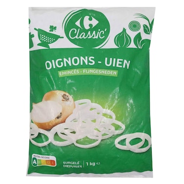 Carrefour Thinly Sliced Frozen Onions 