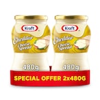 Buy Kraft Cheddar Cheese Spread 480g Pack of 2 in UAE