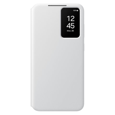 Samsung Smart View Wallet Case Cover for Galaxy S24+ White