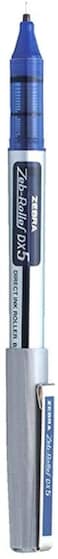 Generic Zebra Dx5 Blue Roller Ball Pen-10Pcs