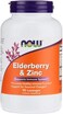 Now Foods Elderberry &amp; Zinc, 90 Lozenges