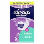 Buy Always Comfort Protect With Fresh Scent Daily Liners 40 Count in Kuwait