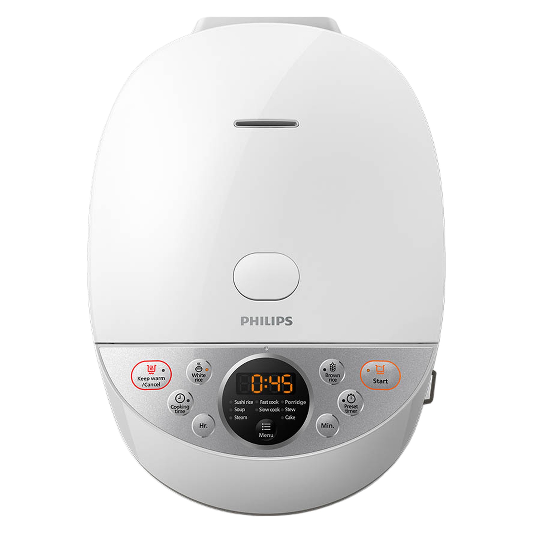 فيليبس جهاز طهي الأرز فئة 3000 HD4515 بسعة 1.8 لتر أبيض