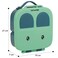 Eazy Kids Bento Lunch Box w/t handle- Green