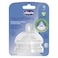 Chicco Natural Feeling Step-up Baby Bottle Teat - 4 Months+ - 2 Pieces