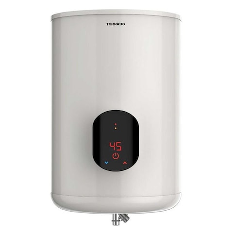 تورنيدو EWH-S55CSE-F سخان مياه كهرباء - 55 لتر - أوف وايت