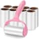 Lint Roller Super Sticky Pet Epilator Kit Sticky Fluff roller Suitable for Pet Hair Clothes Carpet Car Seat Dust and Sticky Fluff Brush (With 9 Refills)