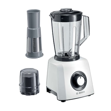 Bosch MightyMixx Blender MMB33P5BGB, 1.5 L, 600 W, Pulse Function, White