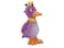 Vadigran Dog toy latex duck purple 11cm