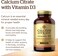 Solgar Calcium Citrate With Vitamin D3, 120 Tablets
