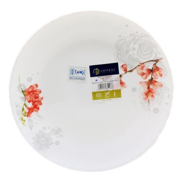 SHOKKI SHELL ROMANTIQUE D/PLATE25CM