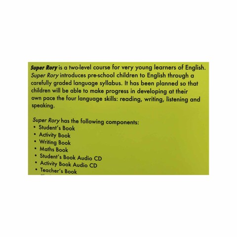 Super Rory 2 Math Book