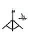 Andoer - Aluminum Alloy Mini Table Top Photography Backlight Tripod Stand 50decimeter Black