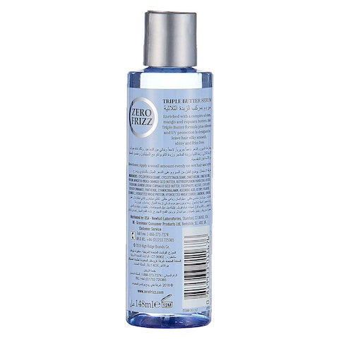 Zero Frizz Triple Butter Hair Serum - 148ml