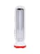 Geepas Rechargeable Led Torch With Emergency Lantern Red/White