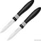 Tramontina Cor &amp; Cor Knife Set 3 Inch Pack of 2 Black And Silver