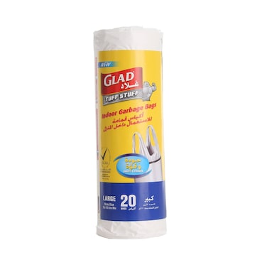 Glad Garbage Bag Large 20 Bags