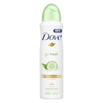 Buy Dove Go Fresh Women Antiperspirant Deodorant Spray For Refreshing 48-Hour Protection Cucumber  Green Tea Alcohol Free 150ml in UAE