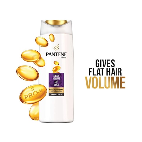 Pantene Pro-V Shampoo, Sheer Volume - 600 ml