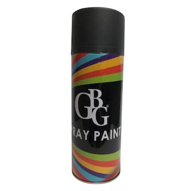 Gbg Spray Paint Matt Black A02