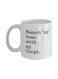 muGGyz World's Best Archeologist Printed Coffee Mug White/Black/Red 11Ounce