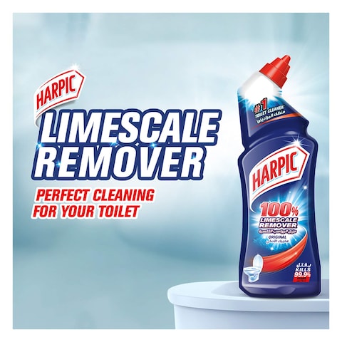 Harpic Original Toilet Cleaner 100% Limescale Remover, 500ml