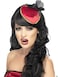 Bite Me Fascinator Red F