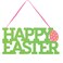 Easter&amp;Spring Clip Strip Deco Hpy Easter Hanging Sign Glitt