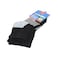 Mens Hanes Ankle Socks Black
