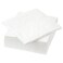 FANTASTISK White Paper Napkins 3-Ply 40x40cm