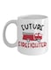muGGyz Inspirational Quote Printed Ceramic Coffee Mug White 11Ounce
