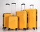 VIPTOUR Set of 4 ABS Trolley Luggage With Number Lock 20,24,28,32 Inches
