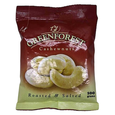 Green Forest Roasted And Salted Cashew Nuts 100g