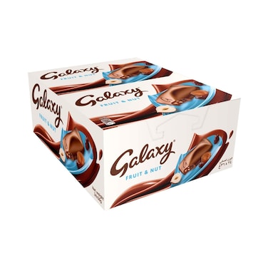 Galaxy Fruit &amp; Nut Choco 36g X24