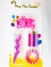 Party Time 25-Piece 4-Colored Happy Birthday Candle Set Cake Decoration - Birthday Candle Set