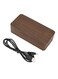 Generic - Home Wooden Clock Digital LED Alarm Calendar Thermometer Sound Control Date Brown